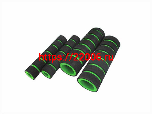 Ручка руля поролоновая зеленая Ручка руля поролоновая зеленая