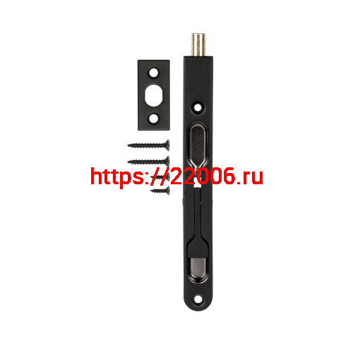Торцевой Ajax (Аякс) упор RIGEL-FB 140/R BL черный фото 4 Торцевой Ajax (Аякс) упор RIGEL-FB 140/R BL черный фото 4