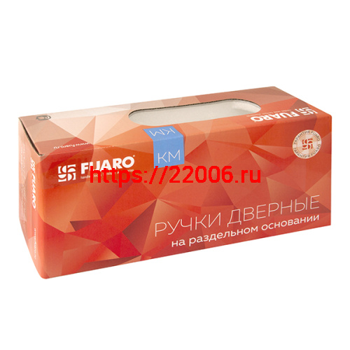 Ручка Fuaro (Фуаро) раздельная K.KM52.SAMPLE (SAMPLE KM) WH-19 белый фото 3 Ручка Fuaro (Фуаро) раздельная K.KM52.SAMPLE (SAMPLE KM) WH-19 белый фото 3