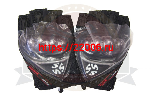 Перчатки SCOYCO (оригинал) МС-44D, цвет черный,  р-р ,XL