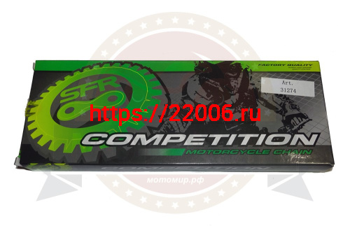 Цепь (520) SFR -104 зв. приводная COMBAT 400 (НАБОР) фото 2 Цепь (520) SFR -104 зв. приводная COMBAT 400 (НАБОР) фото 2