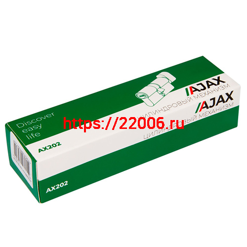 Цилиндровый Ajax (Аякс) механизм (AX202/90) AX2002Knob90 (45+10+35) CP хром с вертушкой фото 2 Цилиндровый Ajax (Аякс) механизм (AX202/90) AX2002Knob90 (45+10+35) CP хром с вертушкой фото 2