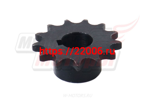 Звезда ведущая 13z мотобуксировщика (d=25мм, шаг 15,875) фото 2 Звезда ведущая 13z мотобуксировщика (d=25мм, шаг 15,875) фото 2