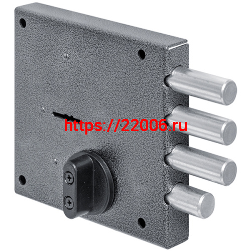 Замок kerberos (KERBEROS) накладной сувальдный с задвижкой 111.11.043, 5 кл.