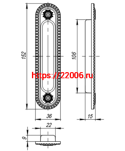 Ручка Armadillo (Армадилло) для раздвижных дверей SH.CL152.010 (SH010/CL) FG-10 французское золото фото 3 Ручка Armadillo (Армадилло) для раздвижных дверей SH.CL152.010 (SH010/CL) FG-10 французское золото фото 3
