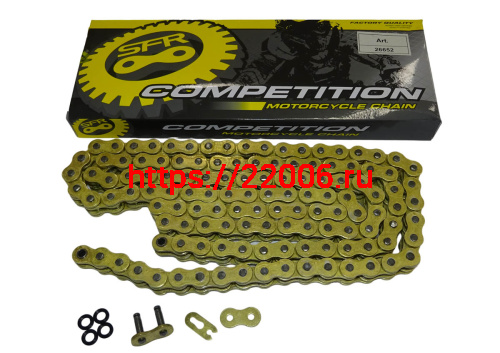 Цепь SFR (520Н-Х) SFR -126 зв. приводная усиленная с сальником Х-типа Цепь SFR (520Н-Х) SFR -126 зв. приводная усиленная с сальником Х-типа