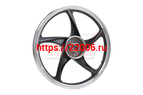 Обод Delta, Zodiak, Alpha, ОВ-70 1,60-17 литой задний 17" ТИП2 (черный) Обод Delta, Zodiak, Alpha, ОВ-70 1,60-17 литой задний 17" ТИП2 (черный)