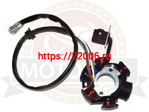 Зажигание Альфа Horse голое (без маховика) (6 катушек, 5 провод, без колодки) фото 2