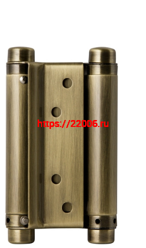 Петля Armadillo (Армадилло) пружинная двусторонняя BH470SS AB (4DSS) бронза TECH Петля Armadillo (Армадилло) пружинная двусторонняя BH470SS AB (4DSS) бронза TECH