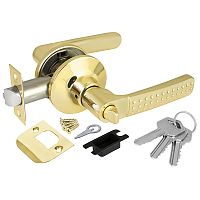 Ручка Punto (Пунто) защелка DK626 PB-ET (6026 PB-E) (кл./фик.) золото