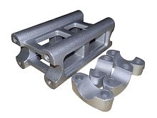 Держатель руля снегоход COMPASS 200 (стойка) (18-3, 18-2)