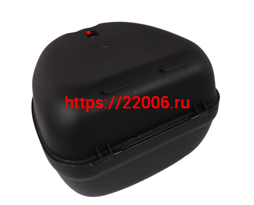 Кофр задний пластик JX A-10, 30 л., черный фото 3 Кофр задний пластик JX A-10, 30 л., черный фото 3