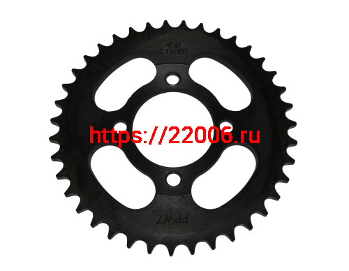 Венец (Z38) 428 (d54mm - 4 x 49mm) FLASH (НАБОР)