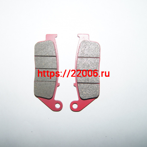 Колодки тормозные задние HONDA CBR250, YAMAHA XJ6-N XJ6-S XJ6-F 2009-2012, ITALIKA RT200 TMMP