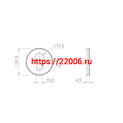 Накладка Armadillo (Армадилло) под цилиндр ET.R.YM BL-26 черный фото 4 Накладка Armadillo (Армадилло) под цилиндр ET.R.YM BL-26 черный фото 4