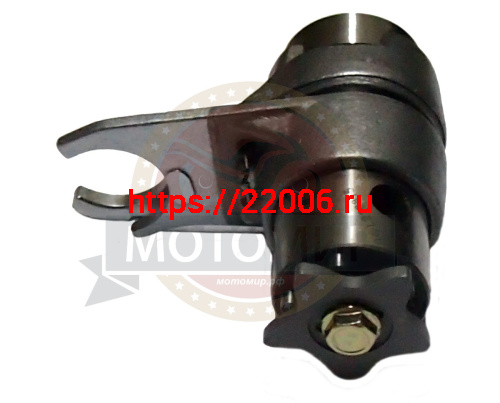 Вал червячный п/п (копирный) 1P56 FMJ-2 в сборе с вилками (Е14-1) (НАБОР) фото 3