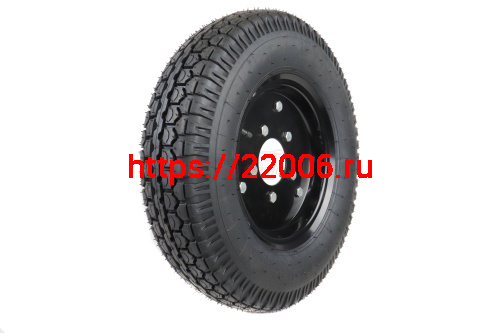 Колесо телеги м/б 5,00-10 "Шоссе" в сборе с диском