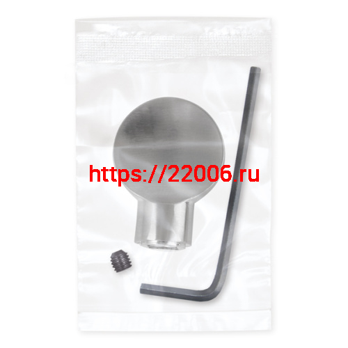 Вертушка Fuaro (Фуаро) на шток цилиндра T.Knob-D-PRO (CB-D-PRO) SSC-16 сатинированный хром фото 2 Вертушка Fuaro (Фуаро) на шток цилиндра T.Knob-D-PRO (CB-D-PRO) SSC-16 сатинированный хром фото 2