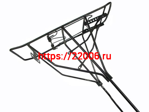 Багажник для велосипеда с дисковыми тормозами 28″ стальной Багажник для велосипеда с дисковыми тормозами 28″ стальной
