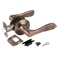 Ручка Punto (Пунто) защелка 6033 AC-P (без фик.) медь