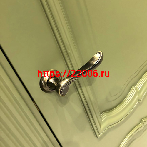 Ручка Punto (Пунто) раздельная R.TL54.ARFA (ARFA TL) ABG-6 зеленая бронза фото 2 Ручка Punto (Пунто) раздельная R.TL54.ARFA (ARFA TL) ABG-6 зеленая бронза фото 2