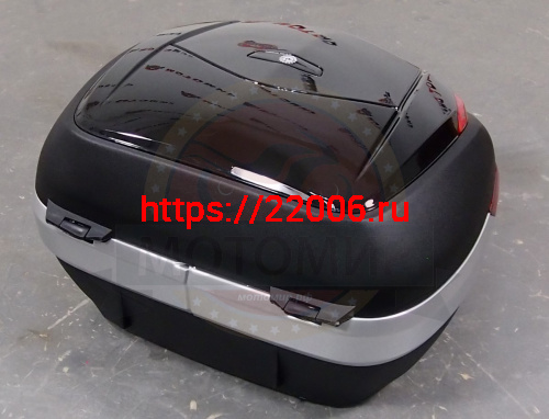 Кофр багажный мото задний CIGNA E-62 38л черный фото 3