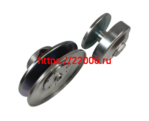 Вариатор TAV2 40, на вал 19, в комплекте 2 шкива, КЛИНОВОЙ (вариатор-19.05мм, ведомый диск -19.05мм) фото 2 Вариатор TAV2 40, на вал 19, в комплекте 2 шкива, КЛИНОВОЙ (вариатор-19.05мм, ведомый диск -19.05мм) фото 2