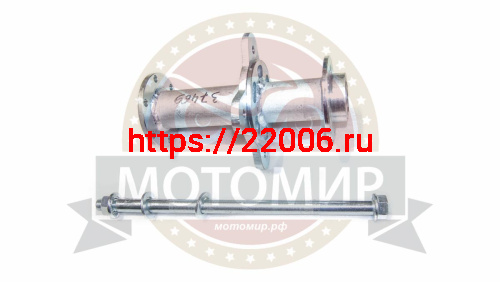 Ступица колеса заднего в сборе с осью СКАУТ3 без звезды фото 2