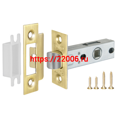 Защелка Punto (Пунто) врезная METL45-8 ( L45-8) SG мат. золото