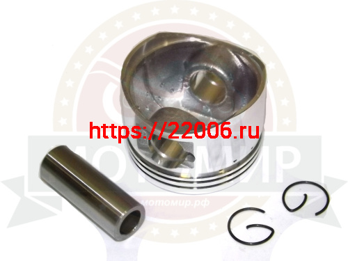 Поршень 57,40 мм 4 такт.скутер 157QMJ (GY6) 150cc (кольца, палец d15мм, стопор. кольца) фото 2 Поршень 57,40 мм 4 такт.скутер 157QMJ (GY6) 150cc (кольца, палец d15мм, стопор. кольца) фото 2