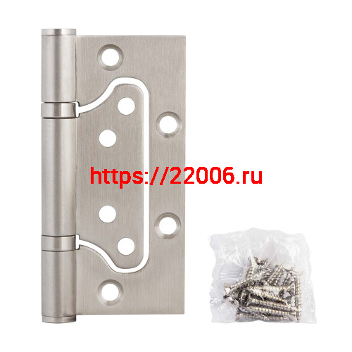 Петля Fuaro (Фуаро) из нержавейки универсальная без врезки IN4500W INOX 304 (500-2BB 100x2,5) фото 2