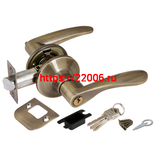 Ручка Punto (Пунто) защелка DK620 AB-ET (6020 AB-E) (кл./фик.) бронза Ручка Punto (Пунто) защелка DK620 AB-ET (6020 AB-E) (кл./фик.) бронза