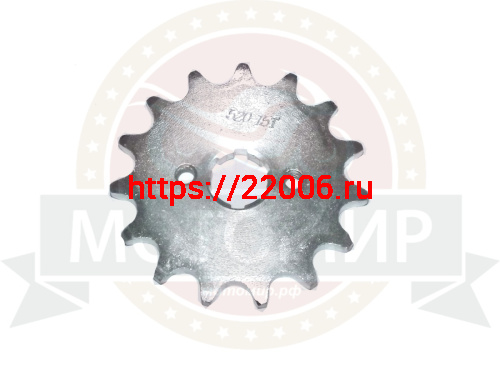 Звезда 15 зуб. (520) (d18-20, 2х34) цепи, ведущая (НАБОР) Звезда 15 зуб. (520) (d18-20, 2х34) цепи, ведущая (НАБОР)