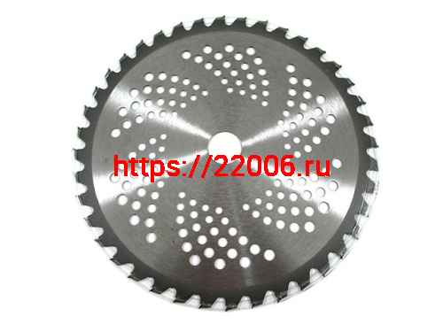 Нож для триммера BR-T430-40T 255*1.4мм 40-зубов (с победитовыми напайками) Нож для триммера BR-T430-40T 255*1.4мм 40-зубов (с победитовыми напайками)