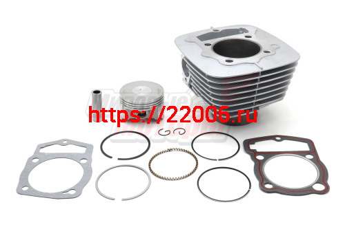 Цилиндро-поршневая группа в сборе 165FMM,166FMM (250cc) D65,5,h107mm,p15mm (CB250) Цилиндро-поршневая группа в сборе 165FMM,166FMM (250cc) D65,5,h107mm,p15mm (CB250)