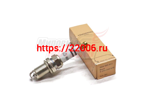 Свеча зажигания Audi A3, A4, A6, Q5, Golf, Passat, Tiguan 1.8-3.0 TFSI 04- (06H905611) Свеча зажигания Audi A3, A4, A6, Q5, Golf, Passat, Tiguan 1.8-3.0 TFSI 04- (06H905611)