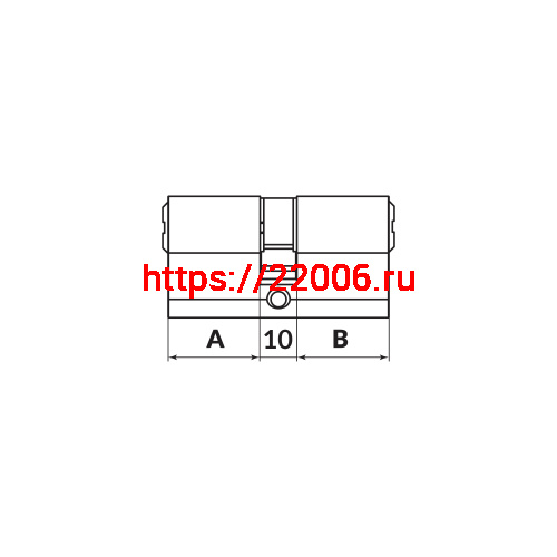 Цилиндровый Punto (Пунто) механизм MaxPro7000Key 52mm (21+10+21) BL черный 7key фото 3 Цилиндровый Punto (Пунто) механизм MaxPro7000Key 52mm (21+10+21) BL черный 7key фото 3