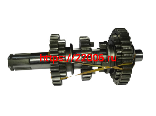 Вал вторичный VJP250-4 172FMM под задний ход (15030130, 15020158) фото 2 Вал вторичный VJP250-4 172FMM под задний ход (15030130, 15020158) фото 2