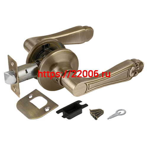 Ручка Punto (Пунто) защелка 6037 MAB-P (без фик.) мат. бронза Ручка Punto (Пунто) защелка 6037 MAB-P (без фик.) мат. бронза