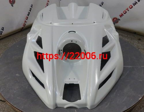 Капот Буран Т4 белый (верхняя часть капота) (110701021) ЦЕНТРПЛАСТ (материал АБС пластик) фото 2 Капот Буран Т4 белый (верхняя часть капота) (110701021) ЦЕНТРПЛАСТ (материал АБС пластик) фото 2