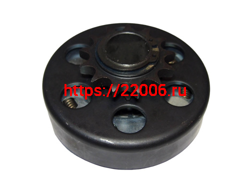 Сцепление  автоматическое, на вал 25 мм, цепь 428, звезда 13 зубов (звезда сменная) фото 3