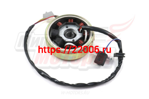 Зажигание в сборе с маховиком FT50QT-4, 4А, 10, (генератор) (8 катушек) фото 2 Зажигание в сборе с маховиком FT50QT-4, 4А, 10, (генератор) (8 катушек) фото 2