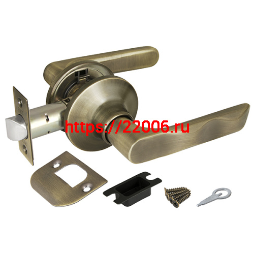 Ручка Punto (Пунто) защелка DK624 AB-PS (6024 AB-P) (без фик.) бронза Ручка Punto (Пунто) защелка DK624 AB-PS (6024 AB-P) (без фик.) бронза