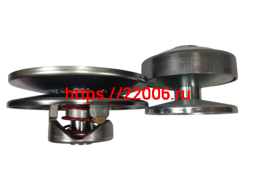 Вариатор TAV2 40, на вал 19, в комплекте 2 шкива, КЛИНОВОЙ (вариатор-19.05мм, ведомый диск -19.05мм) Вариатор TAV2 40, на вал 19, в комплекте 2 шкива, КЛИНОВОЙ (вариатор-19.05мм, ведомый диск -19.05мм)