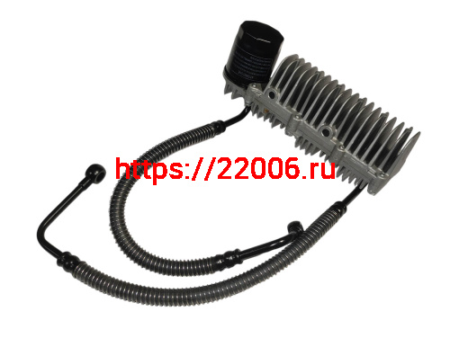 Радиатор масляного охлаждения GY6-180 1P62F WD180 в сборе (компл) (1,3,4,5,6)