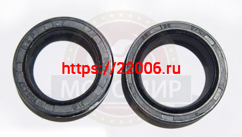 Сальник 25*35*9 пера передней вилки Альфа, Дельта, Zodiak Сальник 25*35*9 пера передней вилки Альфа, Дельта, Zodiak