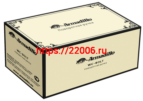 Ручка Armadillo (Армадилло) поворотная WC-BOLT BK6/CL-CP-8 Хром фото 2 Ручка Armadillo (Армадилло) поворотная WC-BOLT BK6/CL-CP-8 Хром фото 2