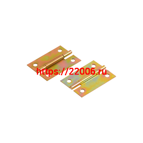 Петля Ajax (Аякс) карточная универсальная LM/IN33x48x1U YZN желтый цинк (2 шт) фото 4 Петля Ajax (Аякс) карточная универсальная LM/IN33x48x1U YZN желтый цинк (2 шт) фото 4