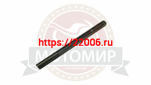 Шпилька цилиндра Веломотор F80 "Газуля" (длинная) (М8*115*1.25мм) Шпилька цилиндра Веломотор F80 "Газуля" (длинная) (М8*115*1.25мм)