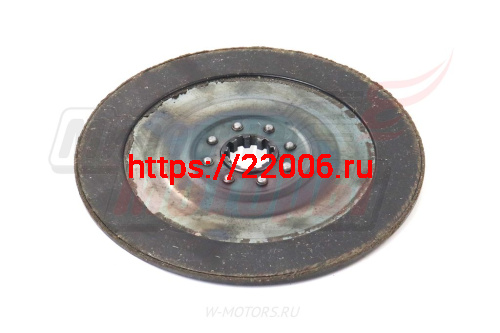 Диск сцепления Урал феродо ЗАВОД (62-03013) фото 2 Диск сцепления Урал феродо ЗАВОД (62-03013) фото 2